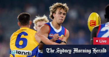 AFL 2024 round three LIVE updates: Dogs and Eagles in low-scoring arm wrestle at Marvel
