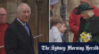 King Charles attends Easter Sunday services
