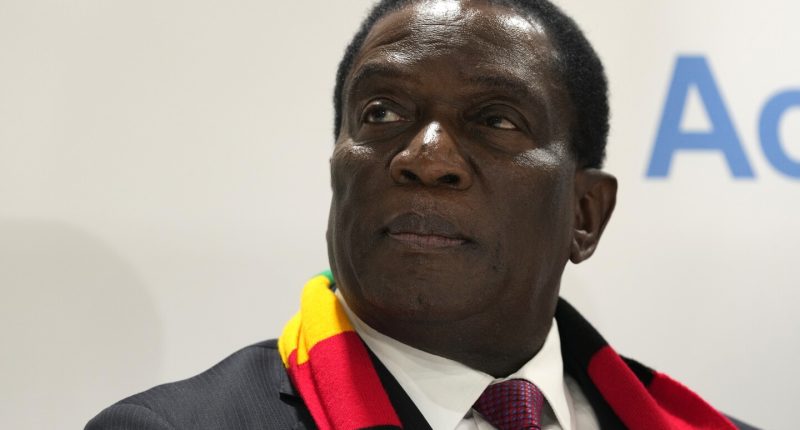 Zimbabwe's president cancels a renewable energy speech after a bomb scare at Victoria Falls Airport