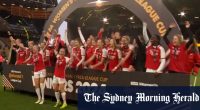 Arsenal wins Women's English League Cup final
