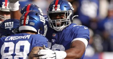 Former Giants teammates reacted to death of ex-NYG offensive lineman Korey Cunningham.
