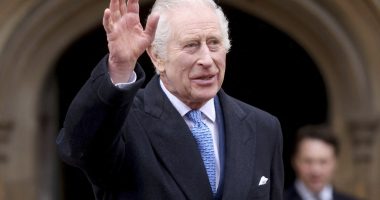 King Charles attends Easter service after cancer diagnosis