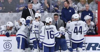 Mitch Marner, Auston Matthews, and William Nylander had a heated exchange on the Toronto Maple Leafs bench