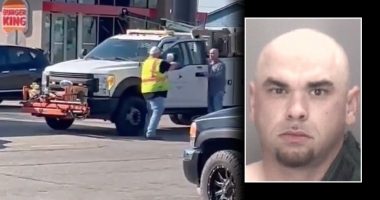 NC good Samaritan opens fire on carjacker before stolen truck mows him down: video