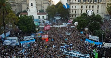 Photos: Argentina protesters march against Milei’s public university cuts | Protests News