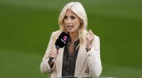 TNT Sports presenter Lynsey Hipgrave is left red-faced and admits she 'should not have said' comment that 'came out wrong' after Newcastle's dramatic win over West Ham