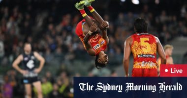 Carlton Blues v Gold Coast Suns, North Melbourne Kangaroos v Port Adelaide Power, Geelong Cats v GWS Giants, Richmond Tigers v Essendon Bombers scores, results, fixtures, teams, tips, games, how to watch