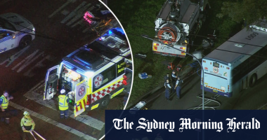 Multiple people injured in crash between bus and truck in Sydney's west
