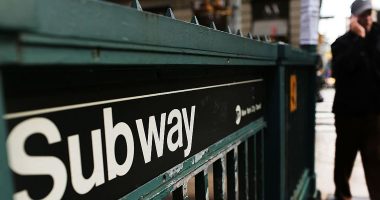 NYC subway rider set on fire after a man poured flaming liquid on him