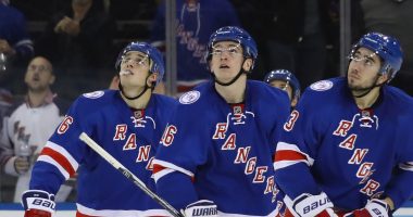 New York Rangers forward Jimmy Vesey has been ruled out for Game 3 listed