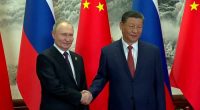 Vladimir Putin arrives in China to shore up close ties with Xi Jinping