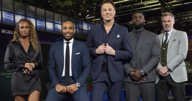 Exploring CBS's coverage of the Champions League Final: Thierry Henry finds inspiration from Inside the NBA, Kate Abdo compared to Luka Modric, and potential bodyguards for Jamie Carragher!