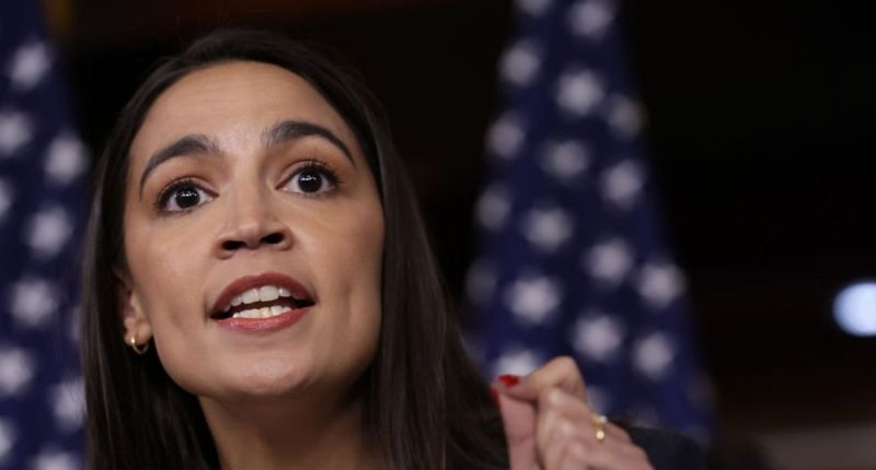'He's out of his mind': AOC is afraid Trump will put her in jail if he wins the presidency, calls government a 'business'