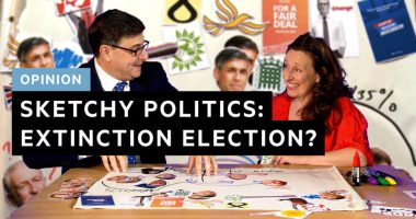 Sketchy Politics: the extinction election?