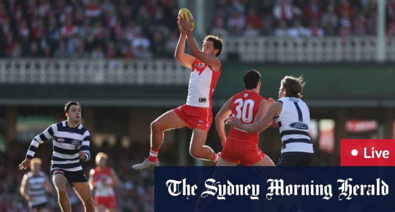 Sydney Swans v Geelong Cats, Essendon Bombers v Carlton Blues, scores, results, fixtures, teams, tips, games, how to watch