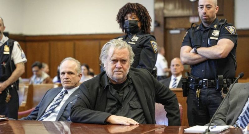 'They're not going to shut up MAGA!' Federal judge orders former Trump adviser Steve Bannon to prison