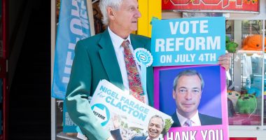 ‘Britain’s on its knees’: The broken UK town backing Nigel Farage | Politics