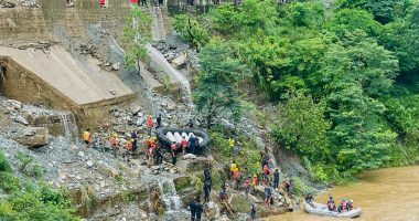 At least 60 people missing in a landslide tragedy that swept buses away | Climate
