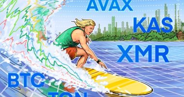 Bitcoin price recovery to $62.5K could trigger breakout in TON, AVAX, KAS and XMR