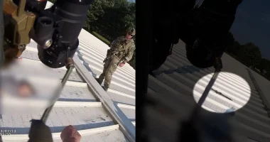 Bodycam footage takes viewers to Pennsylvania rooftop moments after Trump assassination attempt