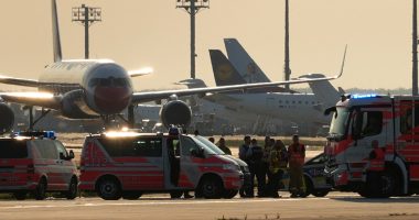 Climate activists block runways at Germany’s Frankfurt airport | Protests News