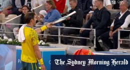 Ebden asks fan to take on Djokovic