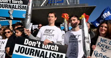 Journalists at Australian newspapers go on strike on eve of Olympics | Media
