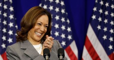 Kamala Harris awkwardly attempts to honor Biden in her first public remarks since he dropped out of 2024 race