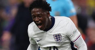 "Kobbie Mainoo Shines for England in Euro Semifinal: A Young Midfielder with Incredible Courage"
