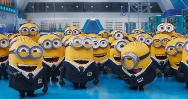 Minions (Pierre Coffin) in Despicable Me 4, directed by Chris Renaud.