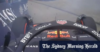 Perez crash brings out red flags
